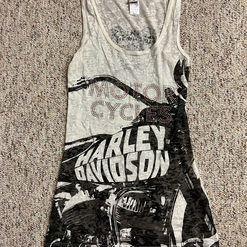 Harley Davidson tank